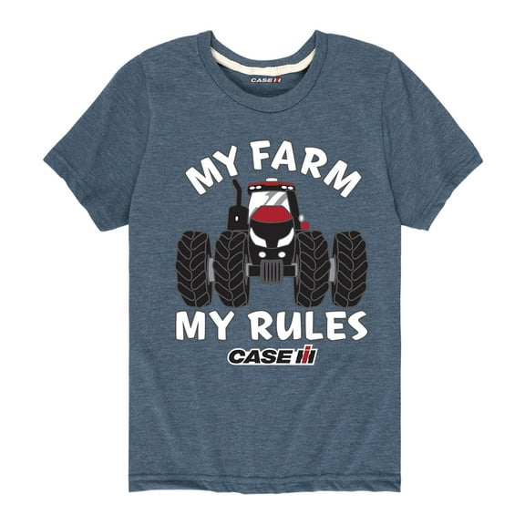Case IH My Farm My Rules - Toddler Short Sleeve Graphic T-Shirt
