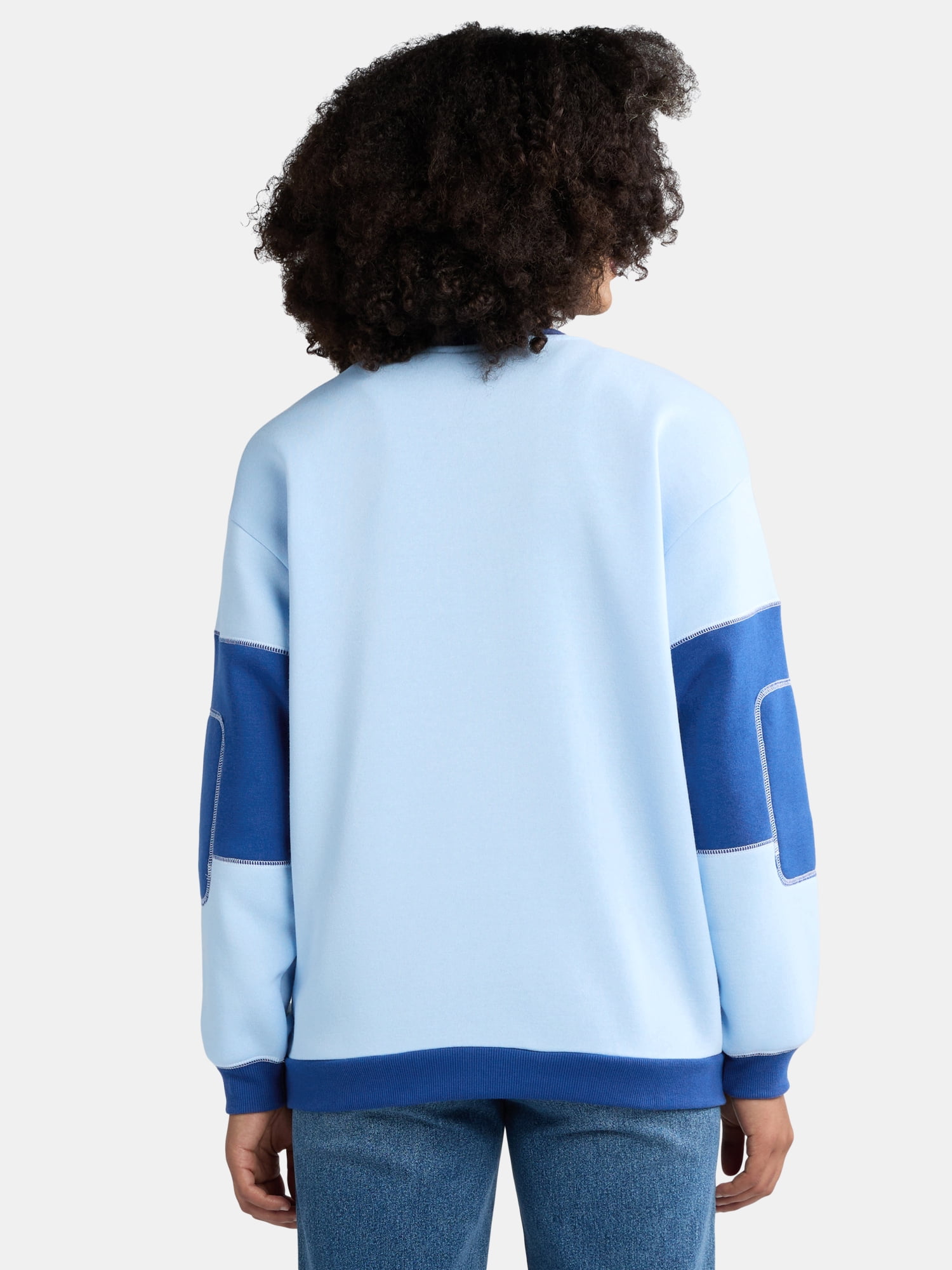 Chevrolet Corvette Women’s Colorblocked Graphic Sweatshirt, Sizes XXS-XXL