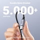 thumbnail image 2 of Cable de impresora USB C a USB B 2.0 UGREEN de 3 m con revestimiento de nailon trenzado, 2 of 8