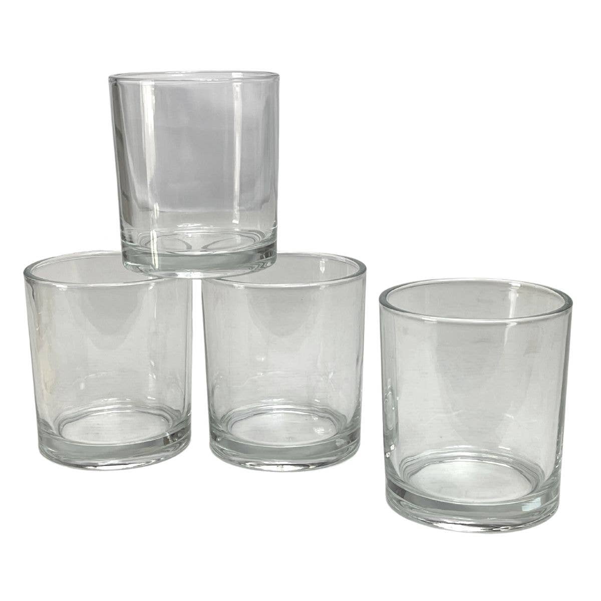 14 oz. Havana Clear Empty Candle making Jar candle vessels for DIY candle-making projects (Box of 36)