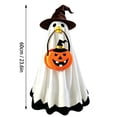 thumbnail image 3 of Halloween Goose Outfit Ghost Lawn Porch Goose Clothes, Photo-Friendly Halloween Costume, Charming Backdrop For Outdoor Garden Porch Holiday Shooting, 3 of 7