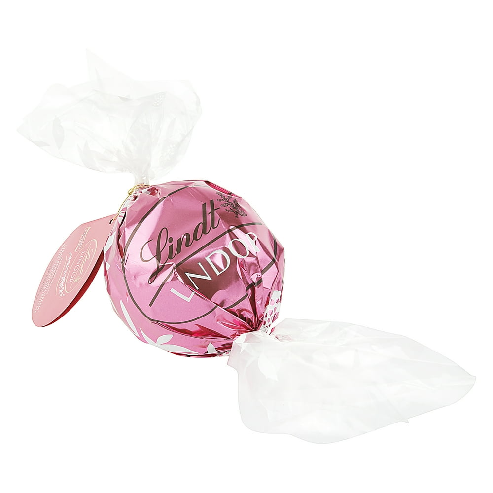 Lindt Lindor Strawberries & Cream Truffles, 8.8 Oz.
