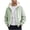 Green, variant on 2 in 1 Jackets for Men Removable Liner Zip Up Drawstring Hooded Softshell Heavyweight Jackets Fashion Streetwear Varsity Outdoor Casual Coats with Pockets Beige XXXL