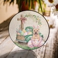 thumbnail image 3 of Easter Egg Chinese Shar-Pei Bunny Ear Welcome Spring Truck Stained Glass Suncatcher Dog Lover Window Hanging Sign Decor - 12002, 3 of 5