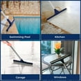 thumbnail image 5 of DSV Standard Floor Squeegee for Concrete Floor, 17.5" Large Floor Squeegee Broom for Floor, Heavy Duty Floor Squeegee for Tile Floor with 62" Handle for Garage, Deck, Bathroom, Window, Glass, 5 of 7