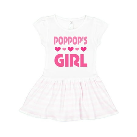 

Inktastic PopPop Girl Granddaughter Gift Gift Toddler Girl Dress