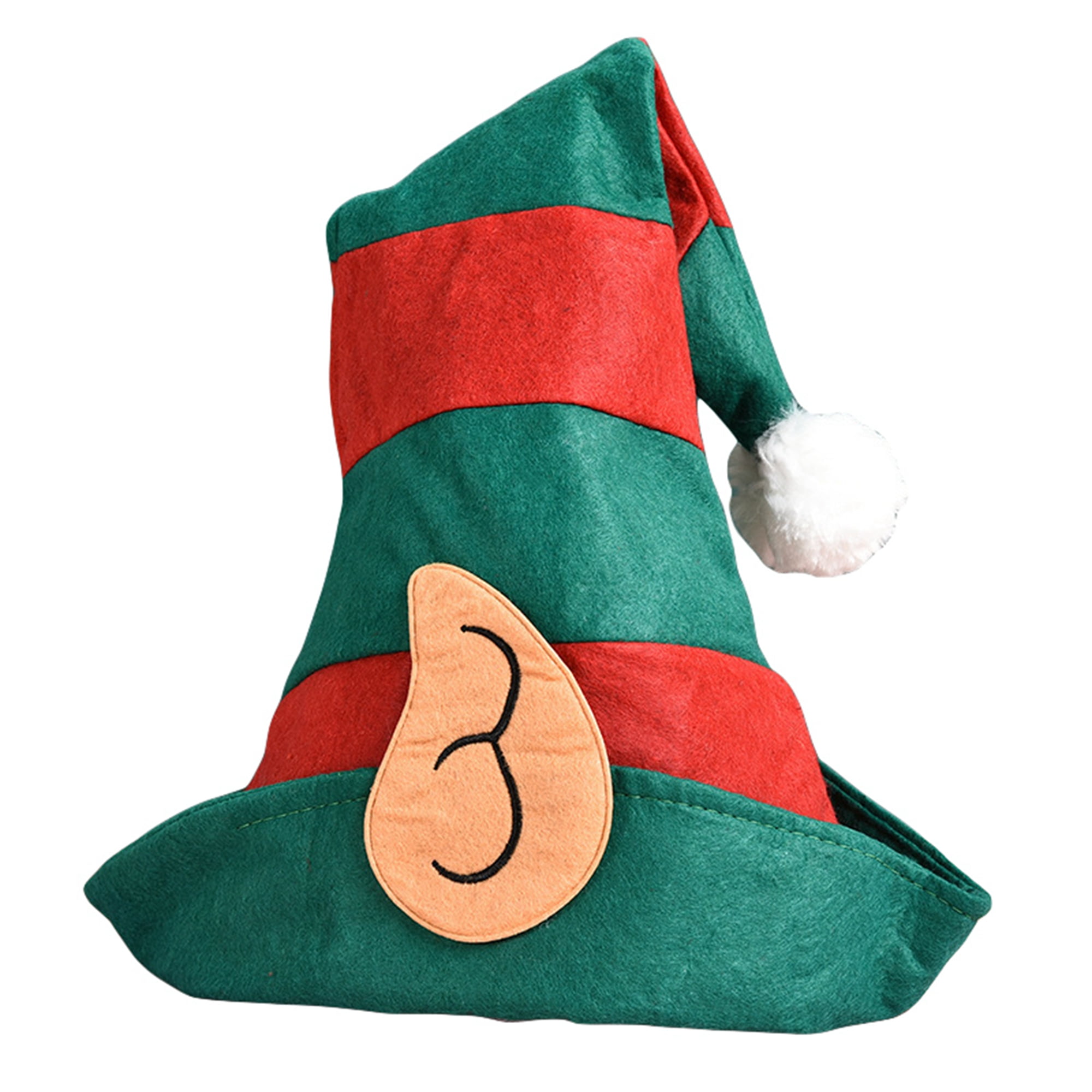 JYYYBF Santa Christmas Hat for Adults Kids, Antlers Santa Claus Elf