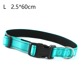 thumbnail image 2 of Procesamiento de collar de perro Collar de servicio pesado Forro de nylon balístico Collar de perro reflectante Acero inoxidable ajustable Adepaton CPB-US-YY57-7, 2 of 5