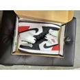 thumbnail image 2 of Size 8.5- A i r-Jor-dan 1 SE Mid Red Black Toe Like New..tried On, 2 of 6