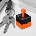thumbnail image 1 of Llavero de juguete con palanca de cambios de coche CUTICAT Llavero de palanca de transmisión Manual Naranja, 1 of 8