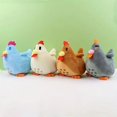 thumbnail image 4 of Almohada de peluche de 2 piezas para niños, juguetes de animales de dibujos animados de Stardew Valley, pollo, regalo de cumpleaños y Navidad, 4 of 6