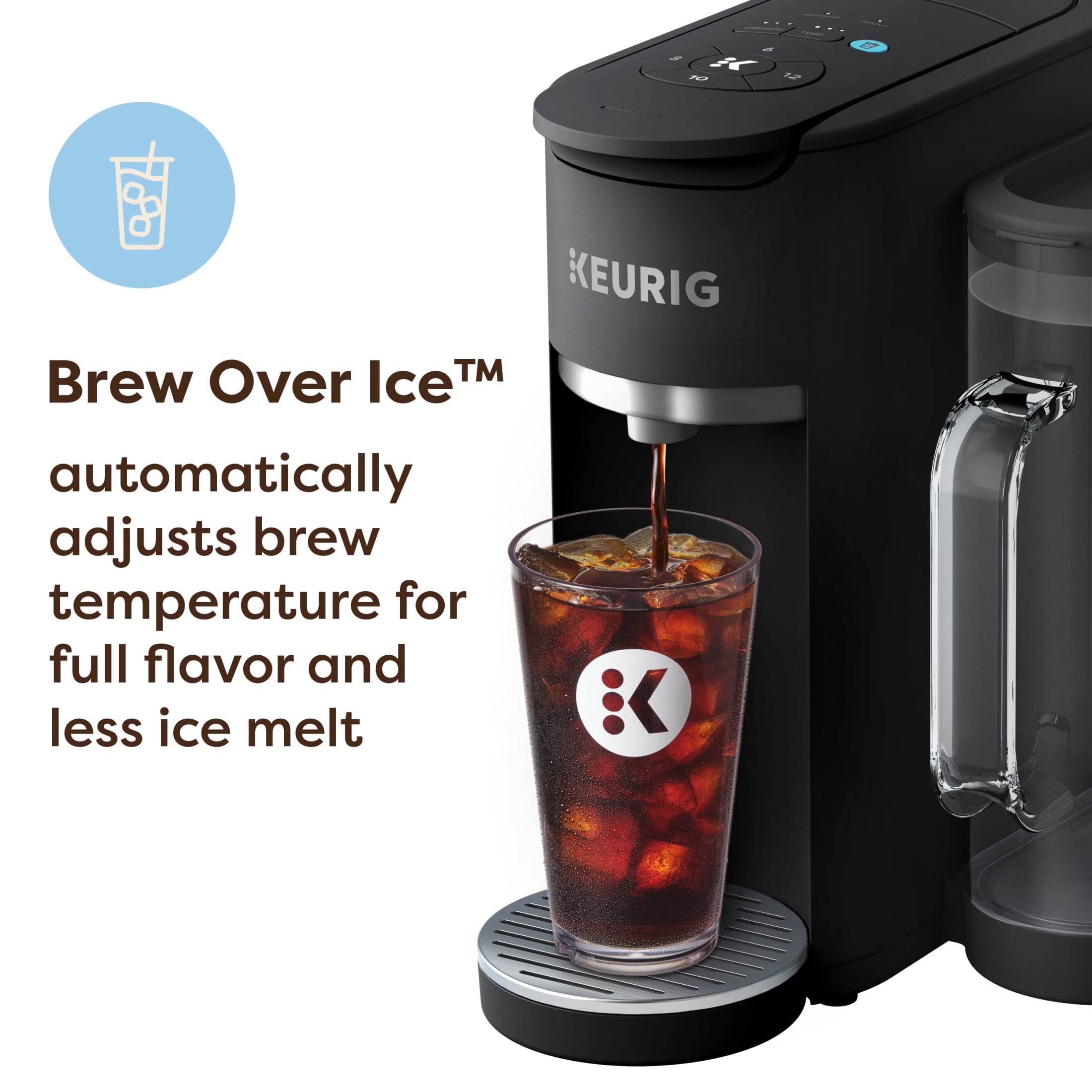 Keurig K-Supreme Gen 2, Single Serve K-Cup Pod Coffee Maker, Black