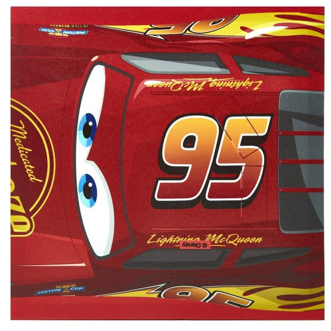 Canvas print Cars - Lightning Mcqueen Sideshot