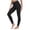 Black, variant on Lohuatrd Women Winter Leggings Thick Soft Plush Warm High Waist Skinny Solid Color Elastic Waist Stretchy Fabric Compression Cold-Resistant Lady Trousers