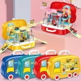 thumbnail image 3 of CSCHome Toddler Racing Car Toys, Rail Car Parking Garage Toy Set for Children 3 4 5 6 Years Old(Green), 3 of 8