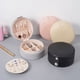 thumbnail image 4 of Joyero pequeño organizador de joyas de viaje, vitrina portátil, soporte de joyería para mujeres y niñas, collar, pendientes, anillos, accesorios, regalo de cumpleaños para el día de la madre, 4 of 5