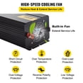 thumbnail image 6 of VEVOR Power Inverter 5000W Modified Sine Wave Inverter DC24V to AC120V Car Converter with USB Port LCD Display Remote Controller LED Indicator AC Outlets Inverter for Car RV Truck Boat Travel Camping, 6 of 9
