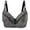Black, variant on asdoklhq Sports Bras for Women Plus Size,Woman's Plus Size Wire Free Push Up Hollow Out Bra Underwear