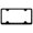 Black, variant on Au-TOMOTIVE GOLD Lincoln Laser Etched Wide Body Frame - Mirrored