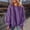 Purple, variant on Oversized Sweatshirt For Women 2024 Winter Fashionable Loose Fit Plush Thickened Fleece Pullover Vintage Crew Neck Sweatshirts With Pocket Long Sleeve Shirt Purple L