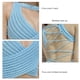 thumbnail image 5 of Top camisola sin espalda con cordones para mujer Top con tiras sin mangas y cuello en V profundo cruzado, 5 of 6