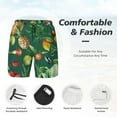 thumbnail image 5 of Haiem Vegan Men'S Quick-Dry Swim Trunks: Comfortable Beach Shorts With Mesh Lining And Pockets - Ideal For Swimming And Sunbathing Medium, 5 of 9