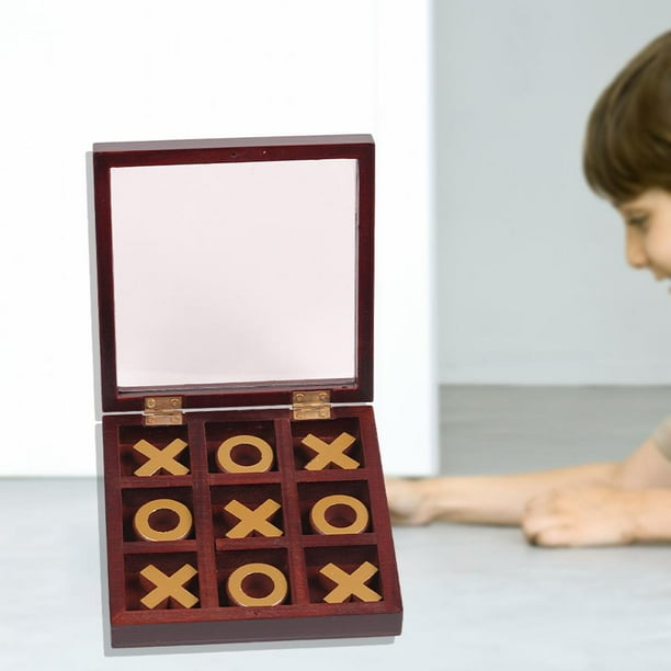 Juego de mesa Tic Tac Toe CUTICAT para niños y adultos decoración para hogar