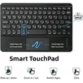thumbnail image 2 of Keyboard Folio Case with Trackpad, S Pen Slot & Bluetooth Mouse Compatible with Galaxy Tab S8/S9/S10/S11 Ultra 14.6"，Black, 2 of 7