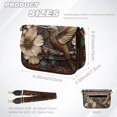 thumbnail image 7 of TSOVTHRID Hummingbird Flower Print Crossbody Bags for Women Trendy Leather Small Crossbody Purses Waterproof Shoulder Handbags with Adjustable Strap, 7 of 7