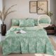 thumbnail image 1 of Summer Cooler Quilt Green Toile Farmhouses Soft Breathable For Hot Sleepers And Night Sweats Cooler Comforter Double Sided Cold Effect Blanket Cooler, 1 of 7