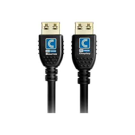 Comprehensive NFHD18G-20PROBLKA 20 ft. Nano Flex Pro AV & IT Integrator Series Active 4K 18G High Speed HDMI Cable, Jet Black