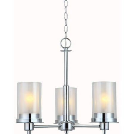 Nulco Chrome Chandelier - 21-8962 CHROME 3LT CHANDELIER