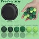 thumbnail image 5 of Silicone Magnetic Balls, Fidget Toys for Adutls & Teens, 12PCS Strees Balls Sensory Toy, Quiet Magnet Desk Fidgets with Textured, ADHD Anxiety Relief Items, Fun Stocking Suffers Gifts- black, 5 of 5