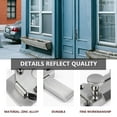 thumbnail image 2 of Raindrops 2Pcs Elegant Sliding Door Lock for House Security 4.32X1.30X0.98 Inch, 2 of 8