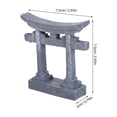thumbnail image 2 of Houderco 2Ud Adorno De Resina Puerta Torii Para Micro Paisajes Y Mesas De Arena, 2 of 8