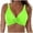 Light Green, variant on Women's Bikini Top - Supportive Swimsuit for Large Bust - 2026 Cut Out Twist Swim Top
