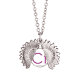 thumbnail image 1 of Chestry Elements Period Table Actinide Californium Cf Sunflower Necklace Pendant Locket Jewelry, 1 of 3
