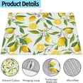 thumbnail image 3 of Large Dish Drying Mat for Kitchen Counter,18"X24" Lemon and Flowers Super Absorbent Reversible Microfiber Dish Drying Mat Dish Drainer Mat,Dishes Mat Drying Pad for Kitchen Countertop Coffee Bar, 3 of 7