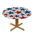 thumbnail image 3 of WYYP  Patriotic Tablecloth Disposable Stars Table Covers for Independence Day Memorial Day Veterans Day 4th of July Party Supplies Decorations 46-50, 3 of 8