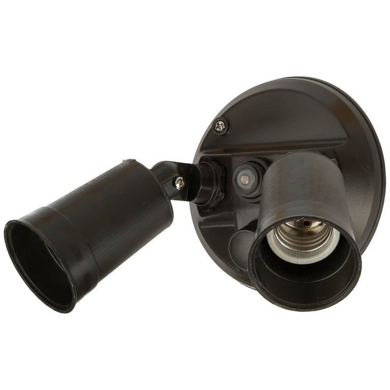 Brink's Dusk To Dawn Activated Flood Security Light, Bronze Finish Brink's Dusk To Dawn Activated Flood Security Light, Bronze Finish