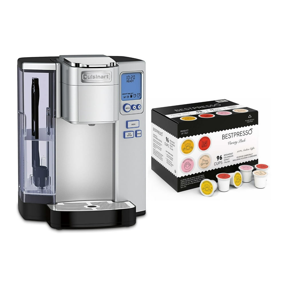 Cuisinart SS10P1 Premium Coffeemaker with 96Count Single Serve KCup