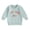 Mint Green, variant on WOYY Girls Sweatshirt Letter Embroidery Birthday Pullover Sweatshirt, Sizes 18-24M