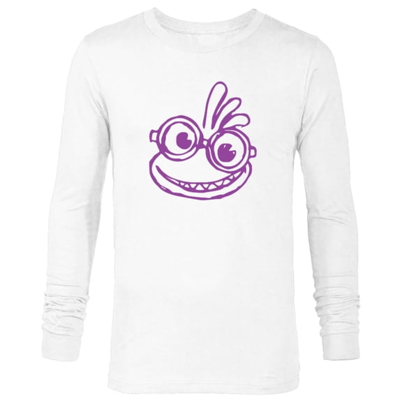 Disney Pixar Monsters University Randy Boggs Sketch T-Shirt - Long Sleeve T-Shirt for Men - Customized-White