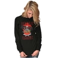 thumbnail image 3 of Japanese Rattle and Ramen Skeleton Long Sleeve TShirt Men Women Brisco Brands S, 3 of 5