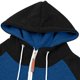 thumbnail image 4 of Pullover for Men Zip Up Mock Neck Fleece Hoodie Color Block Long Sleeve Hooded Sweatshirts Fashion Casual Sport Coats Royal Blue XXL, 4 of 5