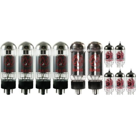 JJ Tesla Premium Tube Complement Set Mesa Boogie Dual Rectifier Guitar Amp (Best Tubes For Dual Rectifier)