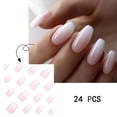 thumbnail image 3 of Tapa completa de Fake Nails YUEJIMEIGUI Gradient French Press, 3 of 7