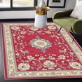 thumbnail image 4 of 1PC Floral Patterned Area Carpet Local Carpet, Lightweight Washable Easy-to-Manage Carpet Mat Festival Gift, Suitable for Living Room, Bedroom, Dining Room, Office, Balcony, Room Accessones, 4 of 8