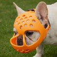 thumbnail image 1 of Dog Muzzle For Short Snout Dogs, Soft Silicone Muzzle For Biting Chewing, Ideal For Flat-faced Aggressive Dogs, 1 of 5