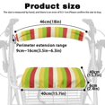 thumbnail image 6 of HELLHERO Stain Proof Seat Back Cover and Rollator Walker Seat Back Cover Machine Washable & Dust Proof and The Elderly Colour Stripes, 6 of 7